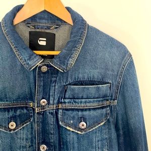 G-Star RAW - D-Staq Denim Jacket- Medium - 100% Cotton (Organic)
